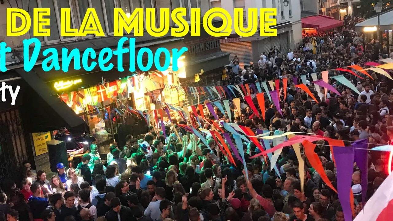 le plus gros dancefloor de la fête de la musique