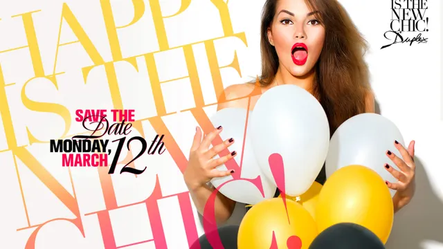 HAPPY IS THE NEW CHIC
