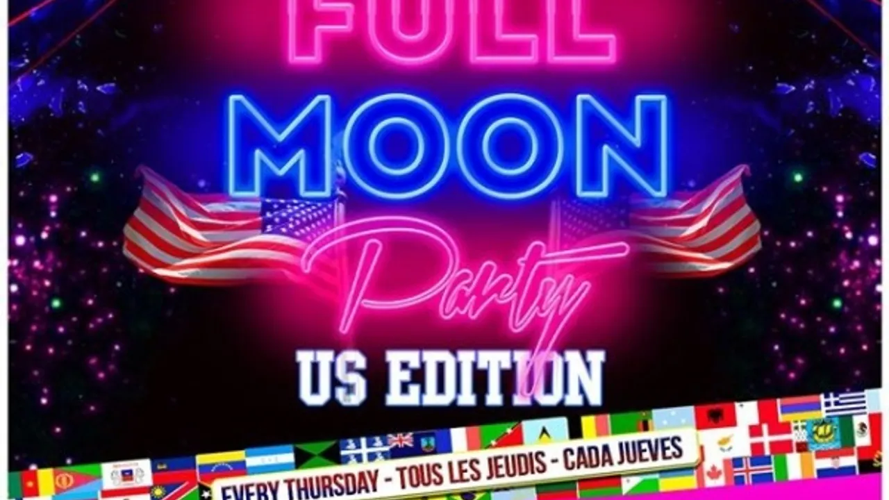 INTERNATIONAL STUDENT PARTY : Full Moon Party - US Edition