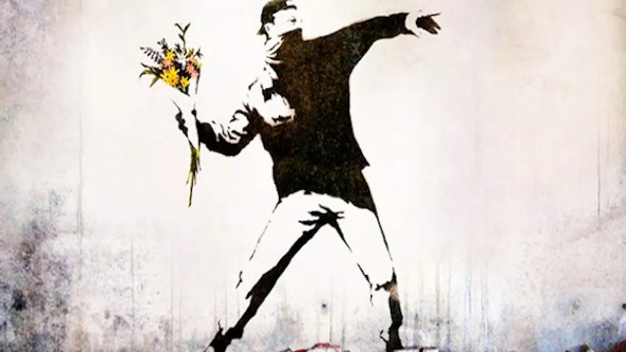 Autour de Banksy : une rencontre de rue