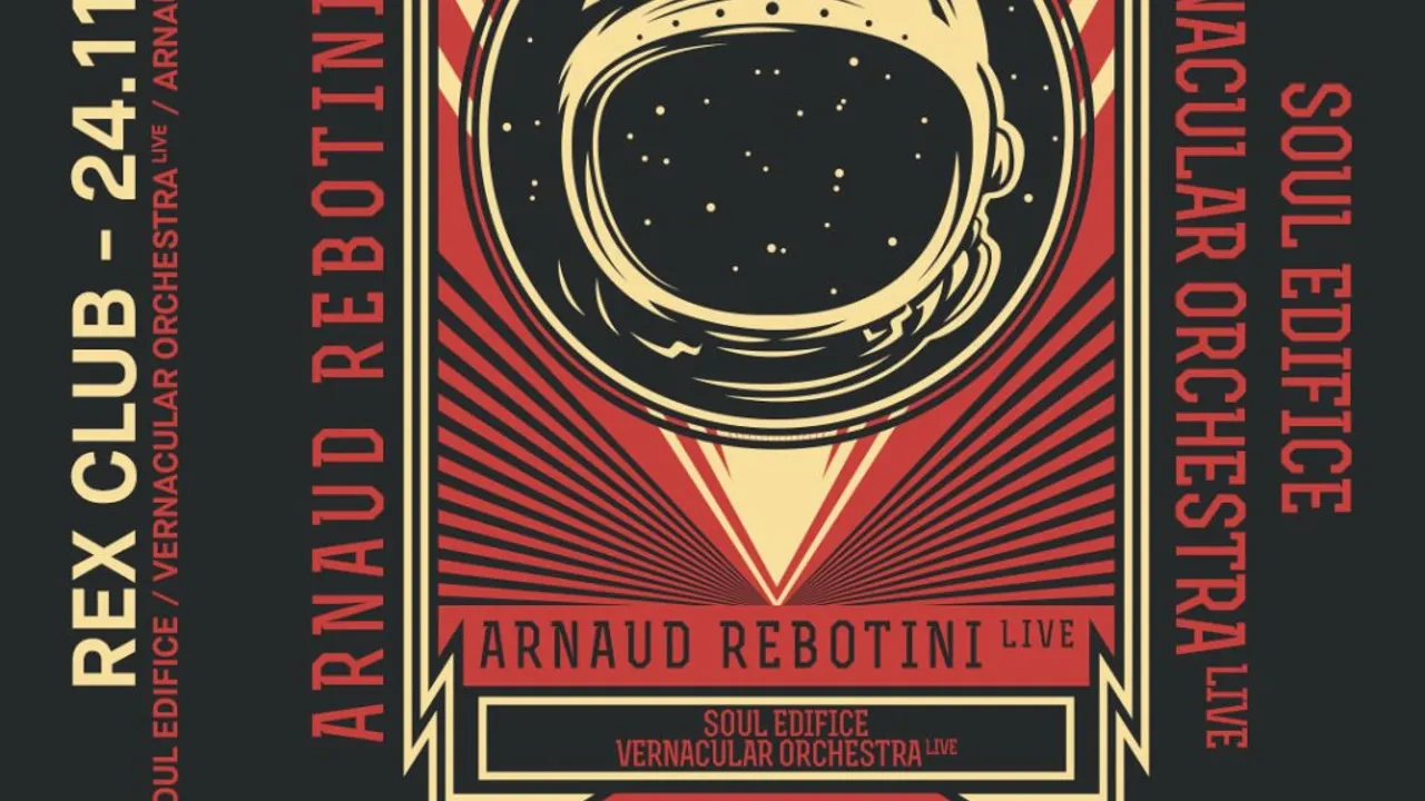 Rex Club Présente: Arnaud Rebotini Live, Vernacular Orchestra Live, Soul Edifice