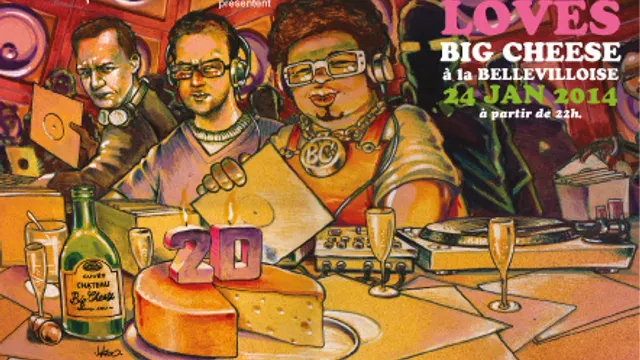 Carnaval Republic loves Big Cheese : 20th anniversary Big Cheese Records