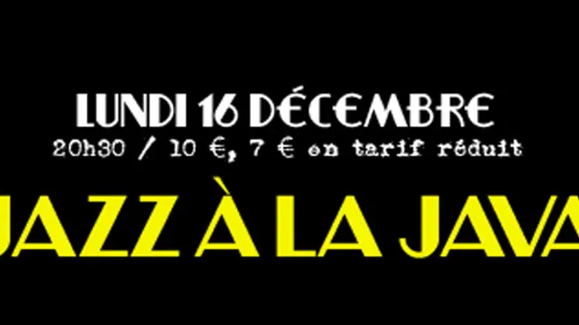 Jazz à La Java