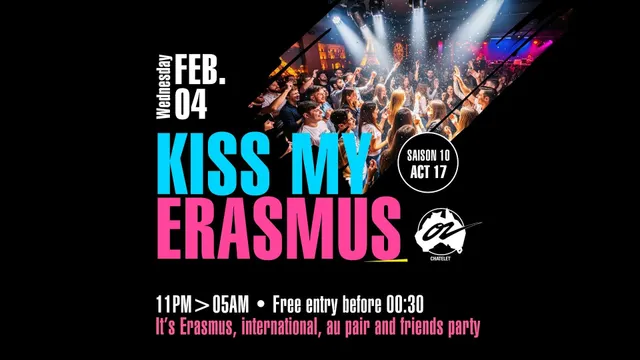 Kiss my Erasmus @ Café OZ