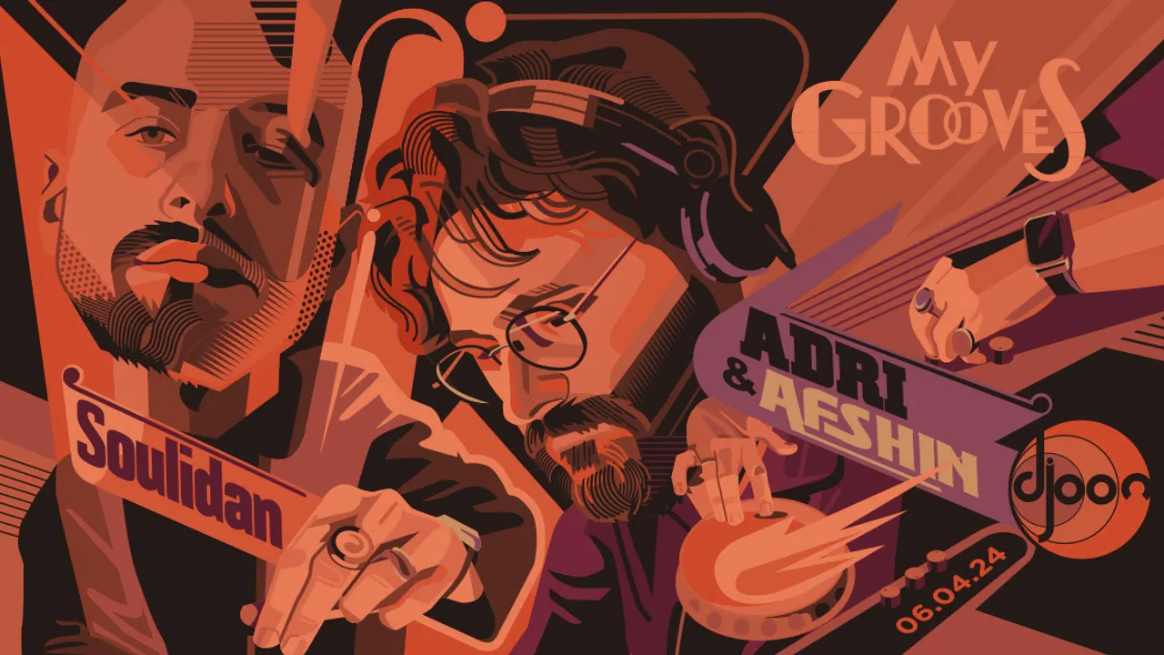 Djoon: My Grooves - Afshin invite Soulidan & Adri