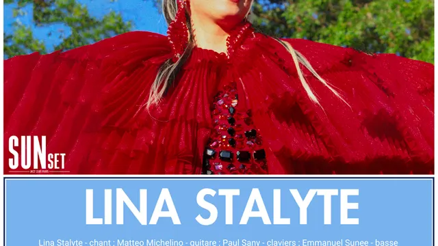 Concert Néo-soul - Lina STALYTE au Sunset-Sunside