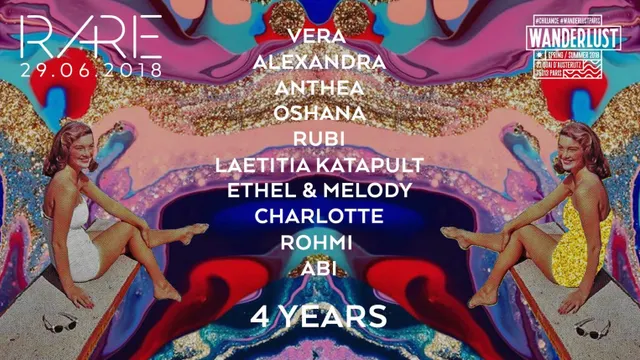 Ra+Re 4 years anniversary : Vera, Alexandra, Anthea, Rohmi, Molly