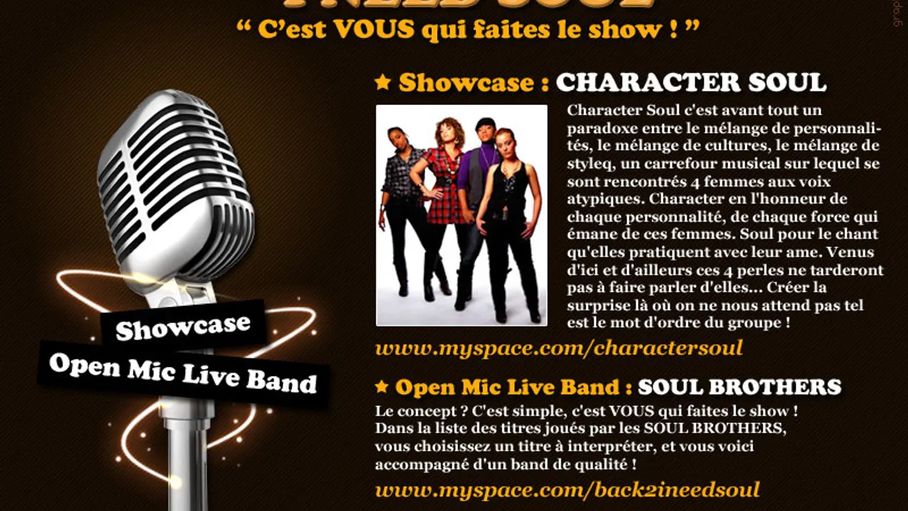 I need Soul !! Live & Soul Karaoké