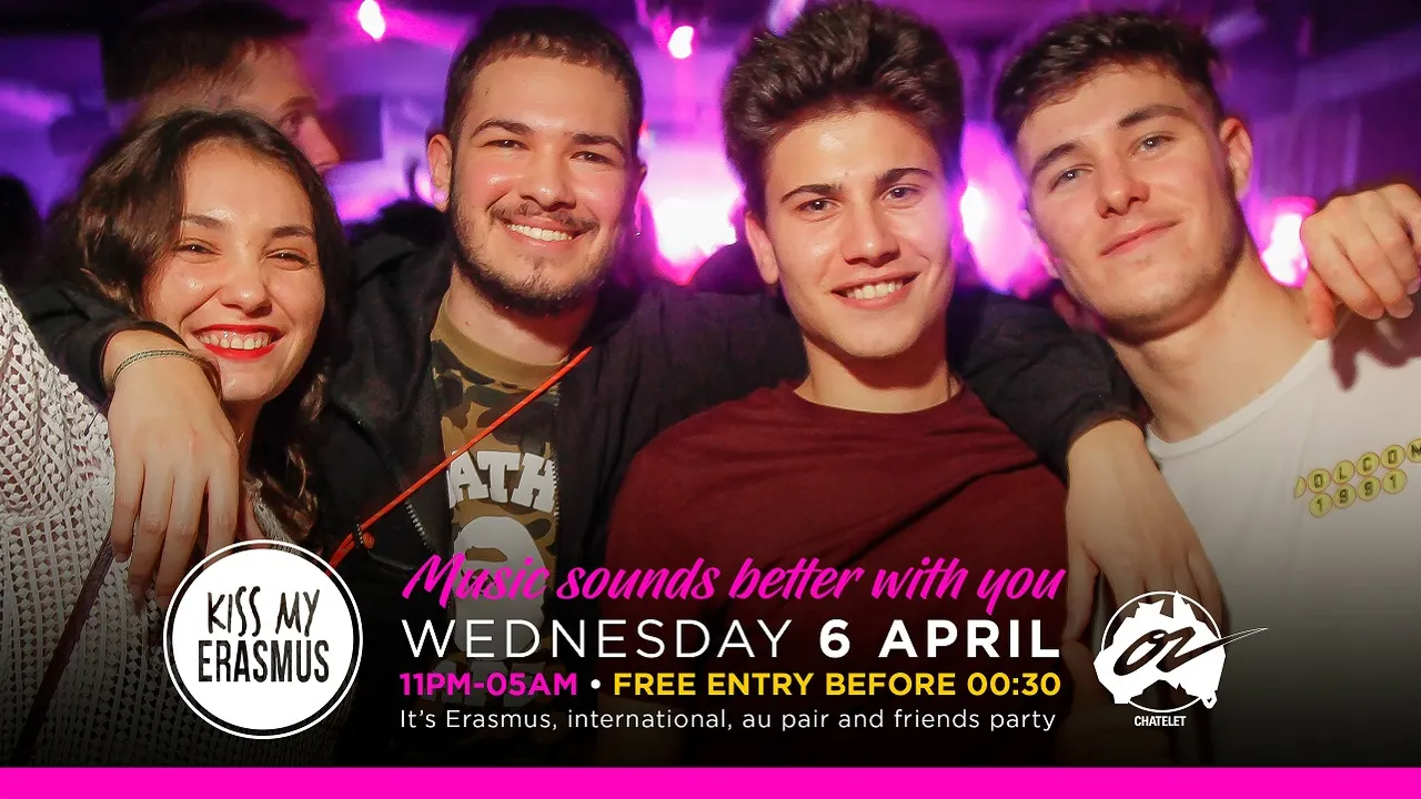 KISS MY ERASMUS @ CAFÉ OZ