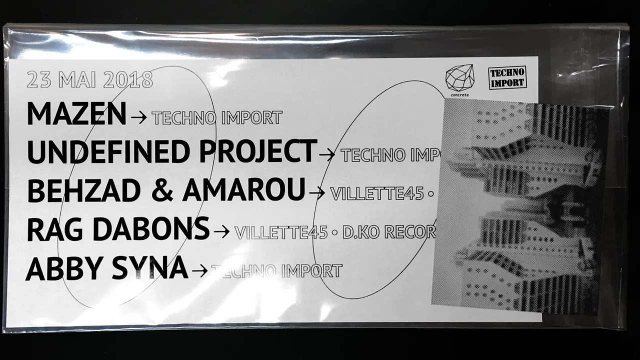 Concrete: Techno Import Vinylshop x Woodfloor