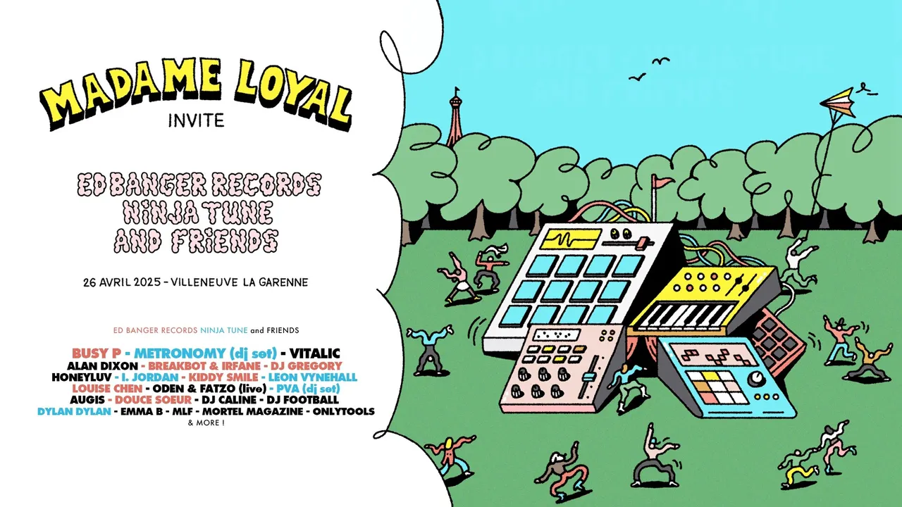 Ed Banger Party X Ninja Tune @ Madame Loyal Paris