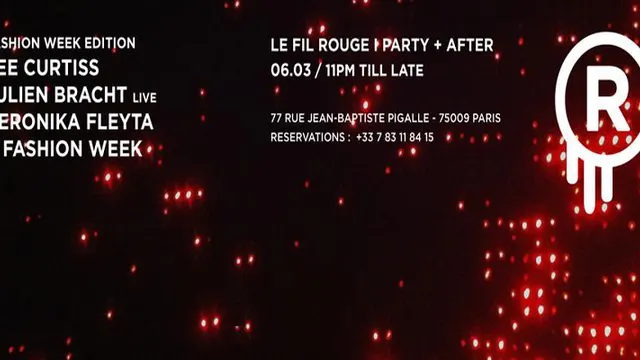 LE ROUGE x FASHION WEEK // LEE CURTISS x JULIEN BRACHT