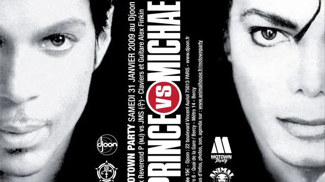 Motown Party - Spéciale PRINCE vs MICHAEL