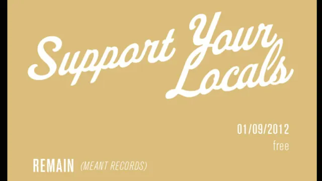Support Your locals