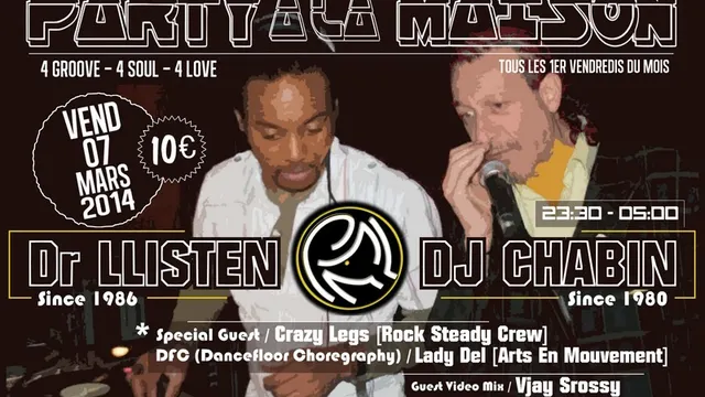 Crazy Legs Rock Steady Crew in the mix at Party
