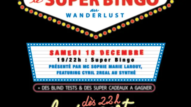 le SuperBingo du Wanderlust