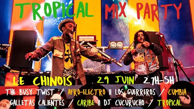 Tropical Mix Party ÷ cumbia, afro, caraïbes, électro & latino !