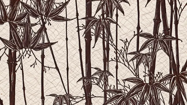 Bambou. Du motif à l'objet