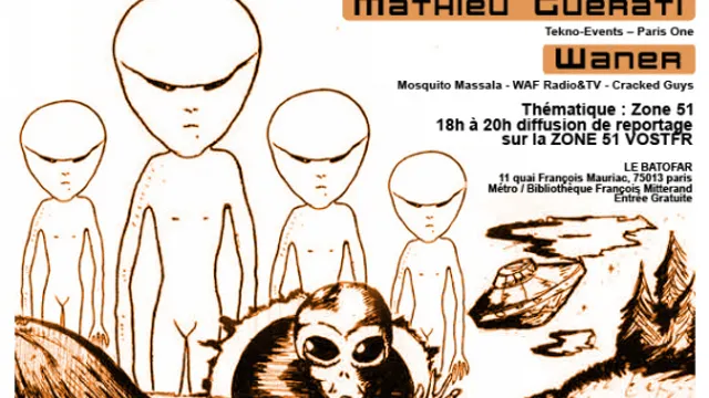 Les Jeudis MixxTick 3 : La Zone 51