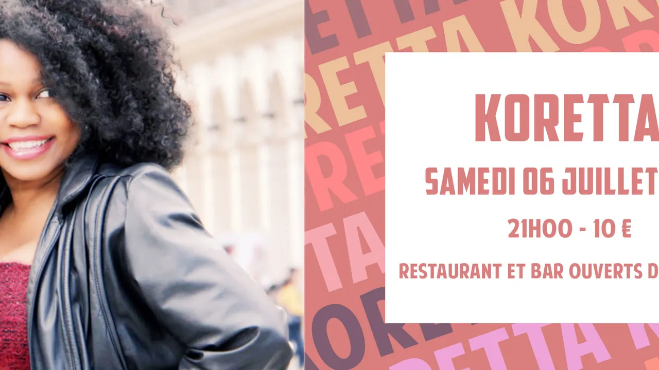 Koretta en live !