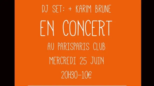 Concert Mondo + Karim Brune