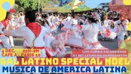 BAL LATINO SPECIAL NOËL ! Soirée cumbia, salsa, caribe, afro-latin, reggaeton II CAFE A (Paris 10)