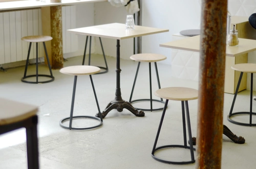 Steel Restaurant Shop Paris