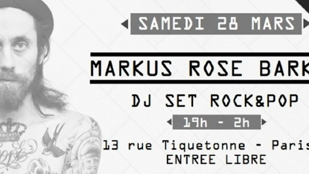 MARKUS ROSE BARKER IN LIVE
