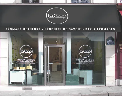 La Coop, Coopérative laitière du Beaufortain Restaurant Shop Paris