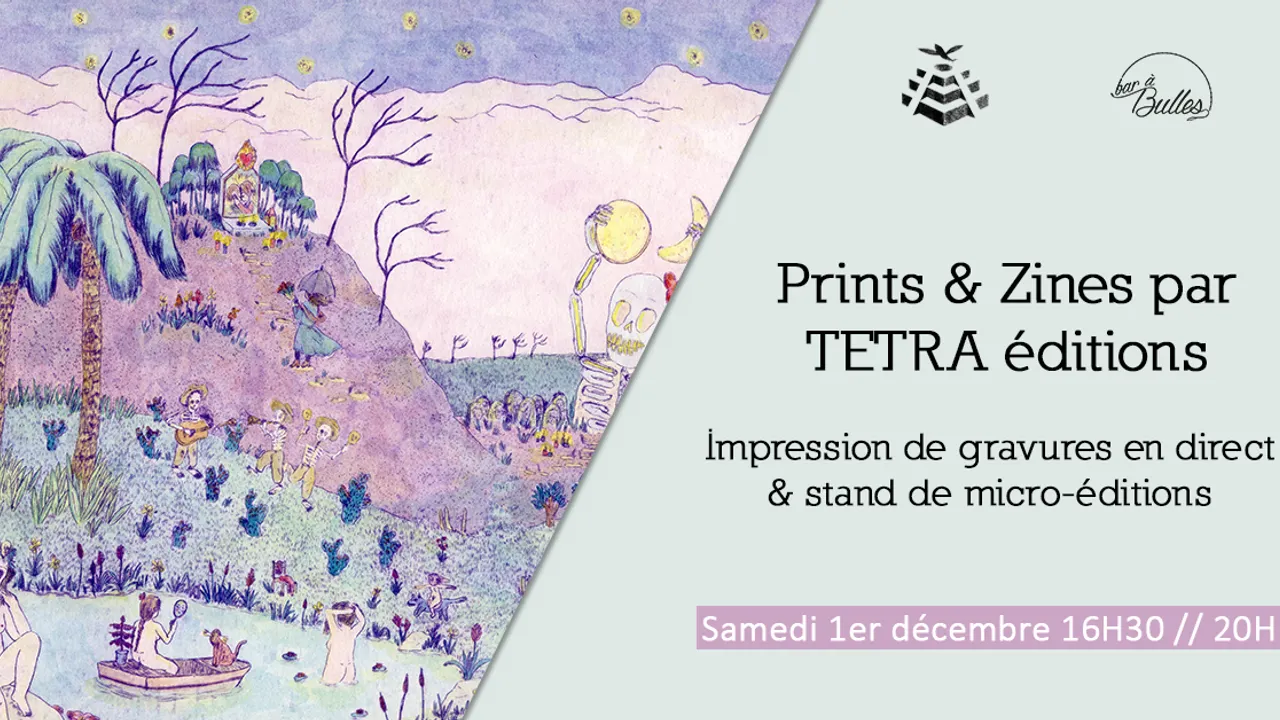 Prints & Zines par TETRA éditions