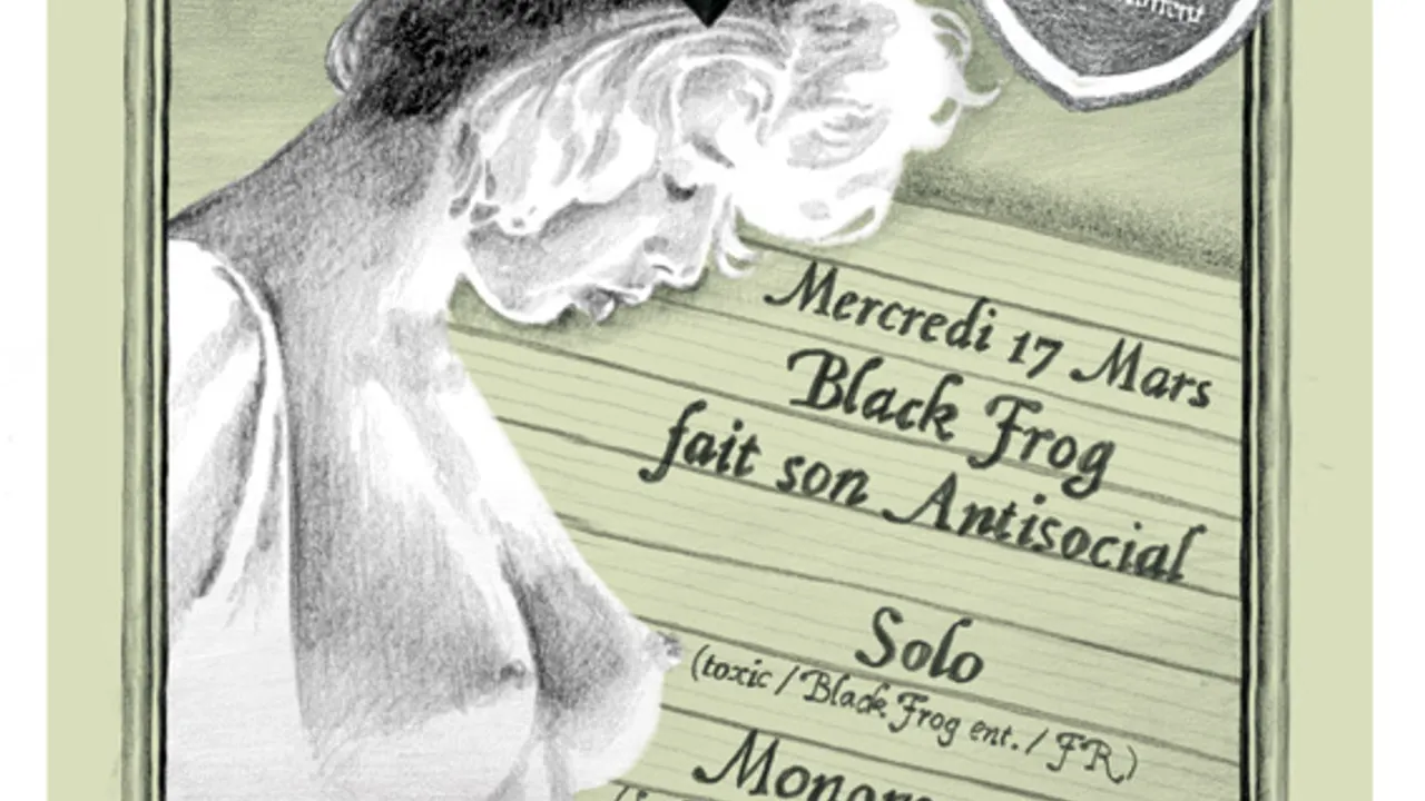 BLACK FROG FAIT SON ANTISOCIAL