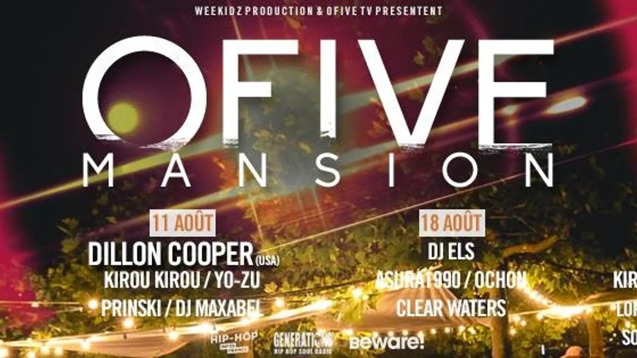 OFIVE Mansion w/ Dillon Cooper - Café Barge