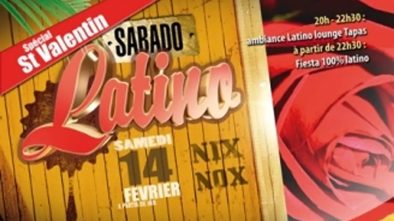 SABADO LATINO SPACIAL SAINT VALENTIN