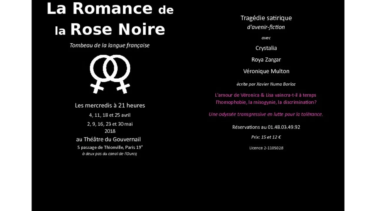 La Romance de la Rose Noire