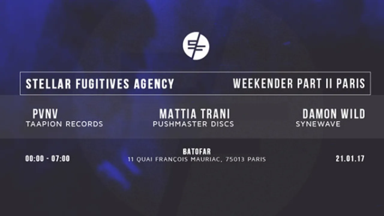 SF Weekender part II : Damon Wild - Mattia Trani - PVNV