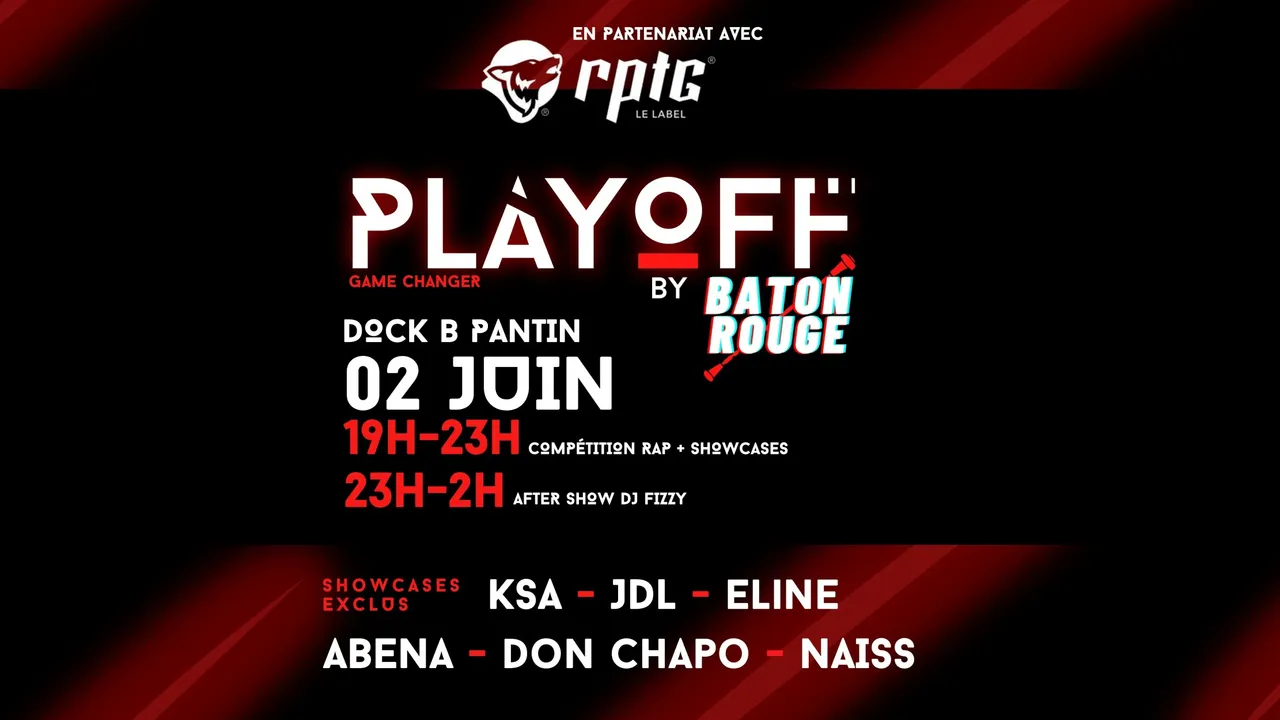 PLAYOFF by BATON ROUGE x RPTG le label