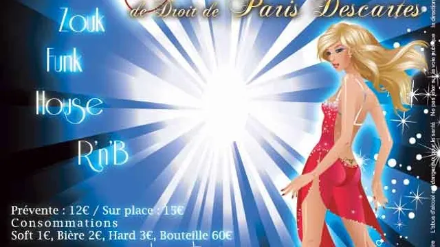GALA DE FIN D'ANNEE DE DROIT DE PARIS DESCARTES