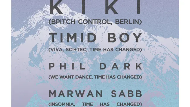 Time Has Changed Release Party