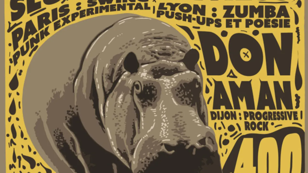 La 400e d'EVTEVL : José and the Buttsluggers + Lady Fitness + Don Aman