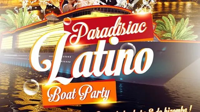 "PARADISIAC BOAT latino  Gratuit pour les Filles 2 salle  2 ambiance