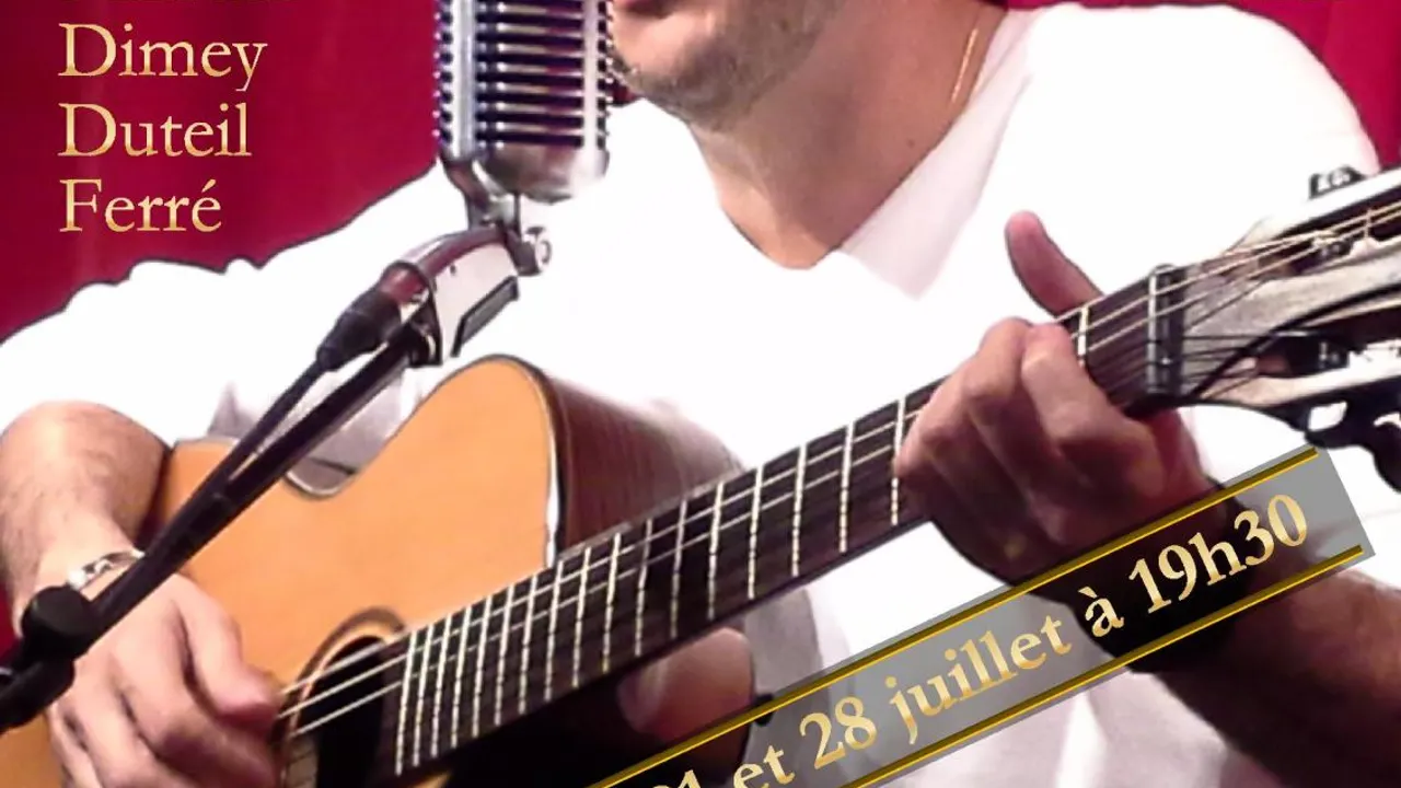 La chanson française en toute intimité... et, au Théâtre, ce soir !...
