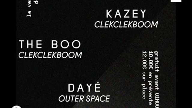 Outer Space w. Conforce, Kazey, The Boo, Dayé