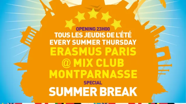 ERASMUS PARIS SUMMER BREAK