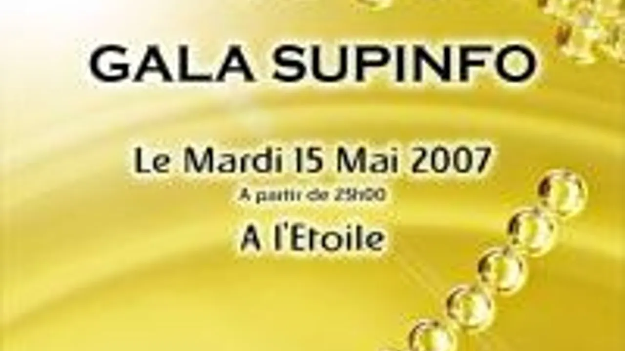 Gala Supinfo