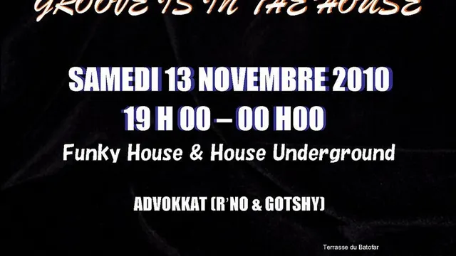 Groove Is In The House