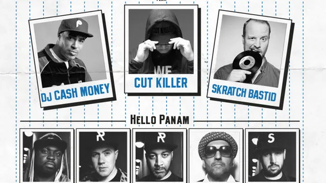 Hello Panam All Star w/ Dj Cash Money, Cut Killer, Skratch Bastid, Hello Panam