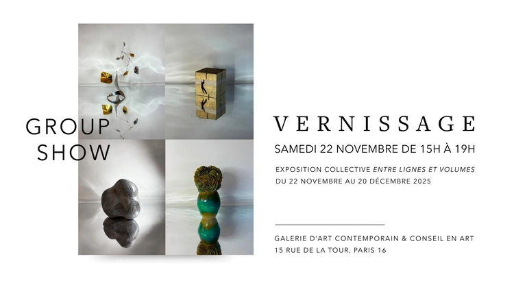 Exposition collective "Entre lignes et volumes"