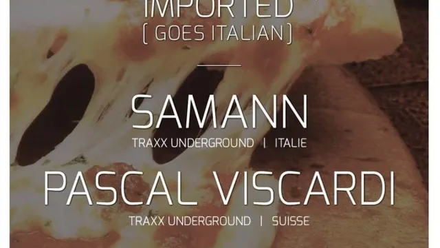 Imported goes italian w/ Samann & Pascal Viscardi