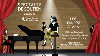 UNE JEUNESSE A PARIS – SOIREE SOLIDAIRE
