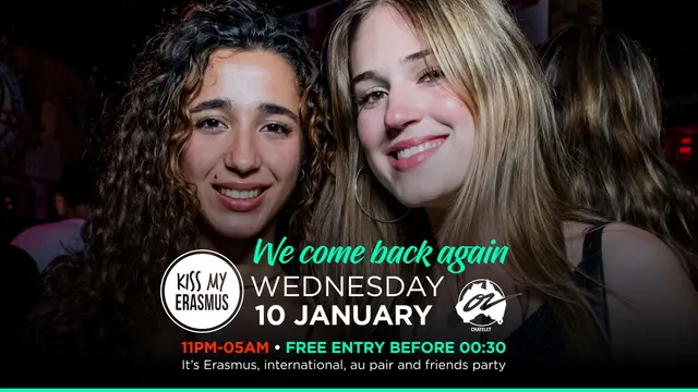 KISS MY ERASMUS @ Café OZ